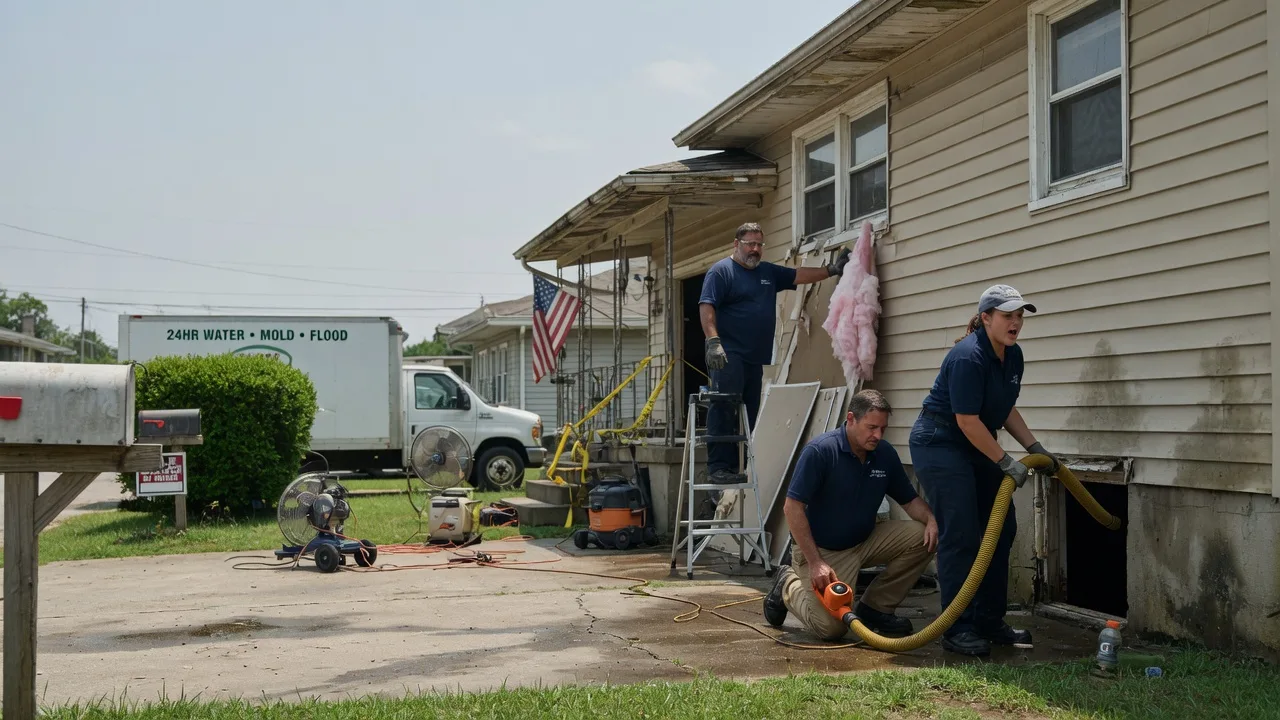 Water Damage Repair in Camp Wood, TX near me
